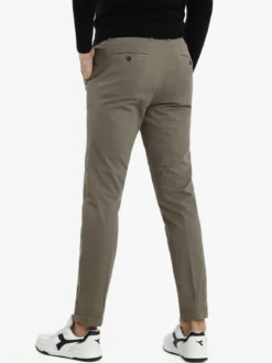 J.E. Mc Collum Pantaloni slim fit da uomo in cotone taglie grandi