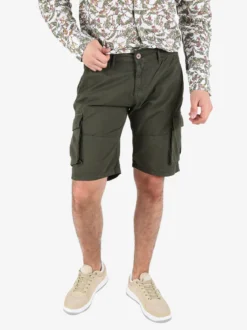 Johnny Looper Bermuda cargo da uomo in cotone