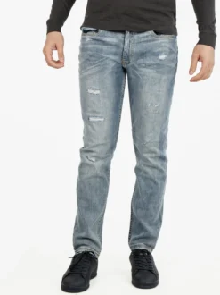 Johnny Looper Jeans uomo slim fit con strappi