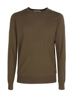 Johnny Looper Maglia girocollo da uomo in cotone