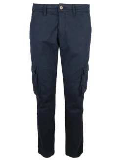 Johnny Looper Pantaloni cargo da uomo slim fit in cotone