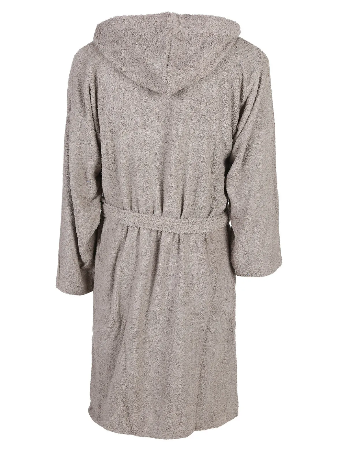 Kappa Accappatoio unisex in spugna con cappuccio - sabbia