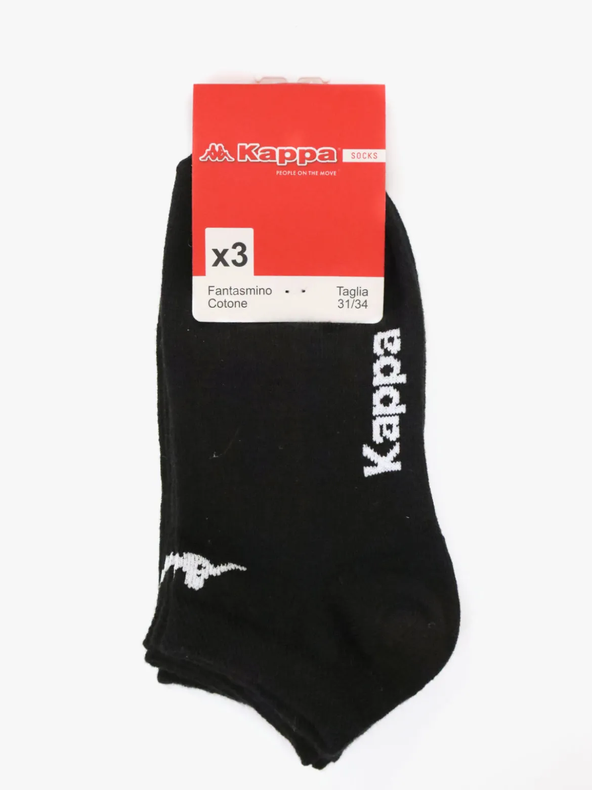 Kappa Calze corte 3 paia da bambino in cotone