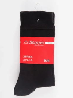 Kappa Calze lunghe in cotone jersey 3 pezzi