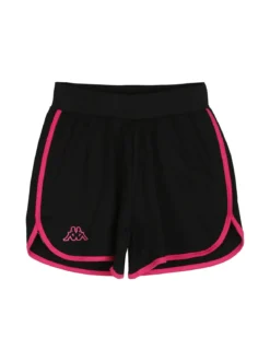Kappa Completo corto da bambina con t-shirt cropped e shorts - bianco
