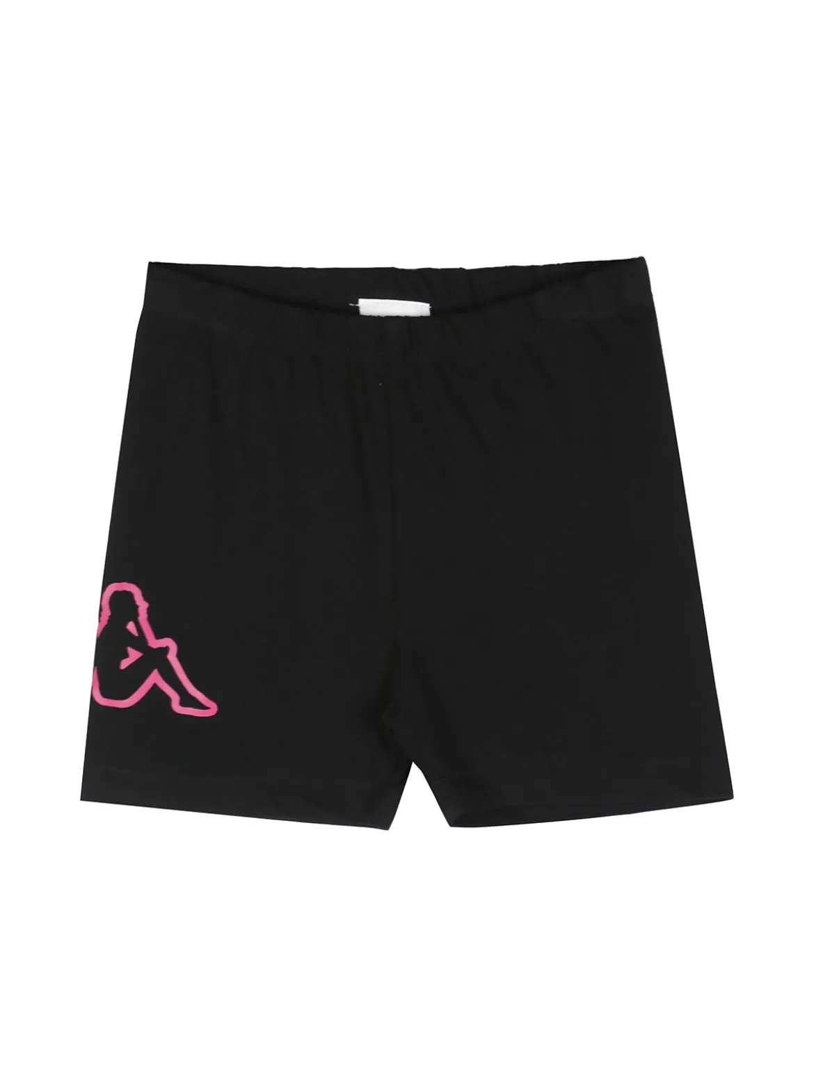 Kappa Completo corto da neonata in cotone con t-shirt orsacchiotto e shorts - verde chiaro