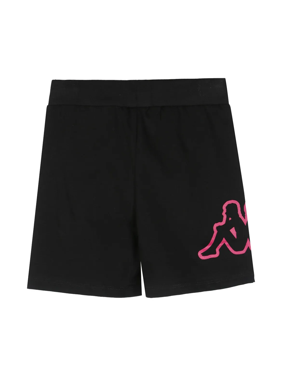 Kappa Completo corto da ragazza in cotone con t-shirt e shorts - turchese