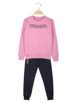 Kappa Completo girocollo da bambina 2 pezzi - rosa