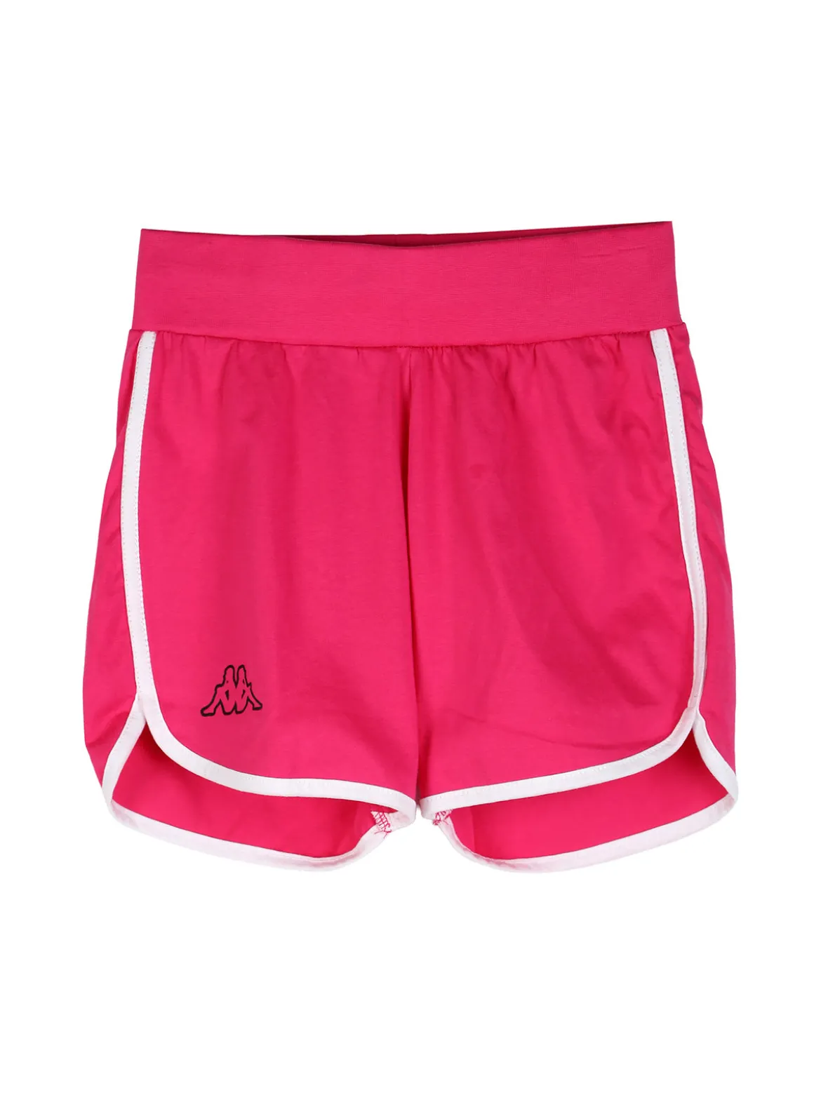 Kappa Completo smanicato da ragazza in cotone con canotta cropped e shorts - fucsia