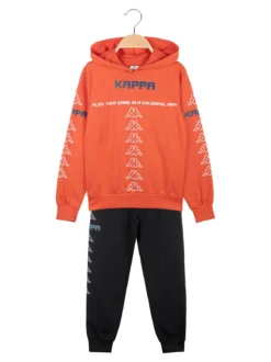 Kappa Completo tuta da bambino 2 pezzi con cappuccio
