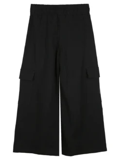 Kappa Completo tuta da ragazza con felpa cropp e pantaloni cargo a gamba larga - verde