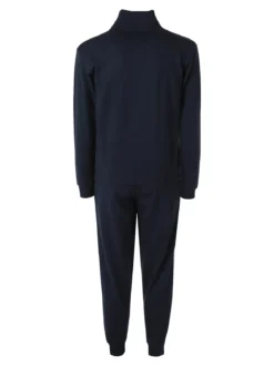 Kappa Completo tuta da uomo 2 pezzi in misto cotone - blu scuro