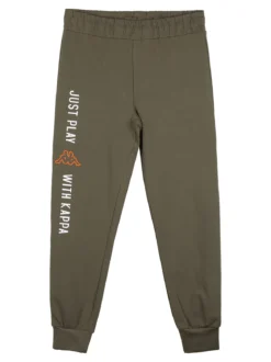 Kappa Completo tuta 2 pezzi da bambino in cotone con cappuccio - bianco