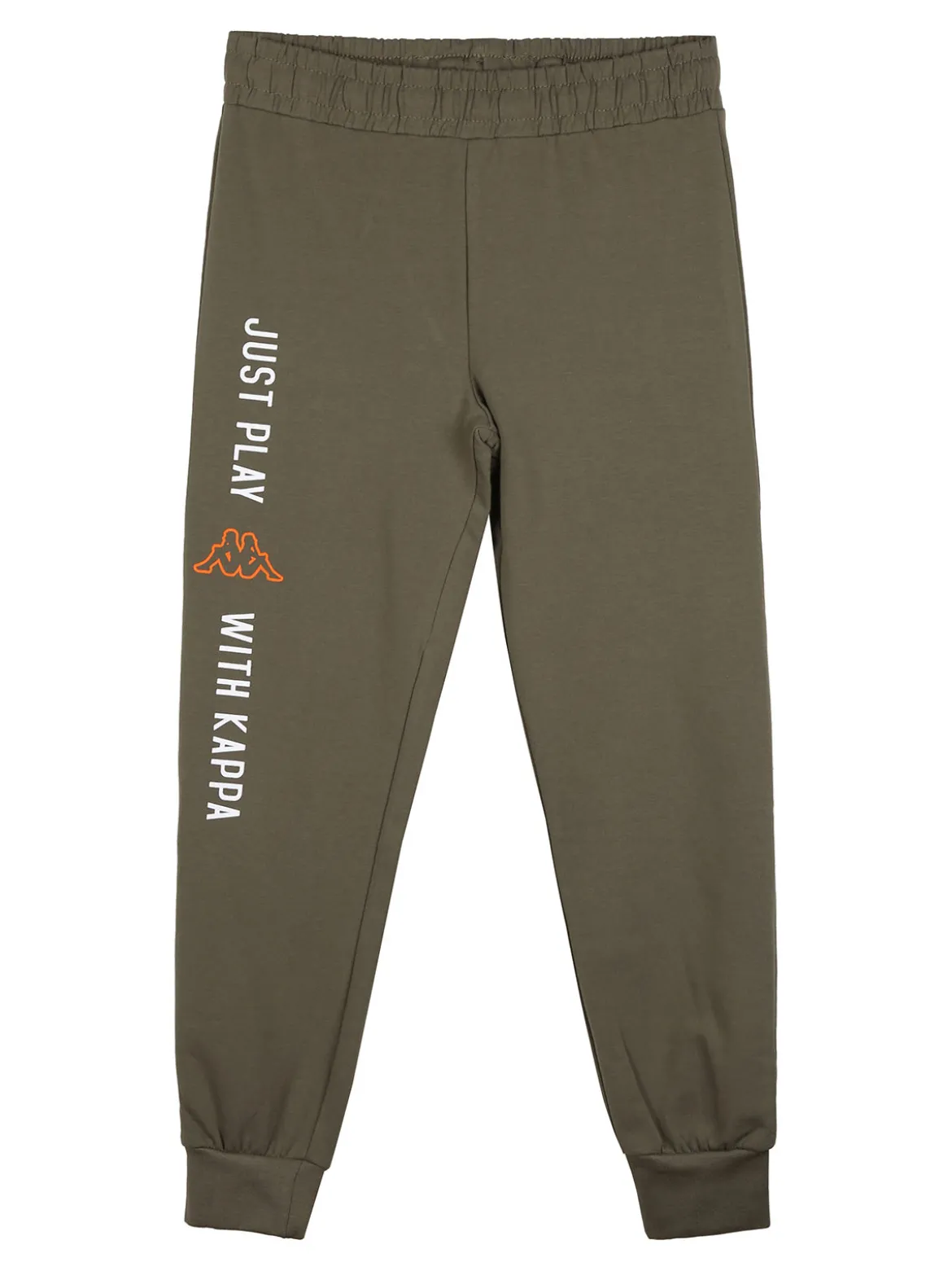Kappa Completo tuta 2 pezzi da bambino in cotone con cappuccio - bianco