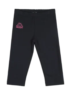 Kappa Completo tuta 2 pezzi da neonata con cappuccio e zip con logo - panna