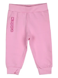 Kappa Completo tuta 2 pezzi da neonata con felpa e pantaloni in cotone - bianco