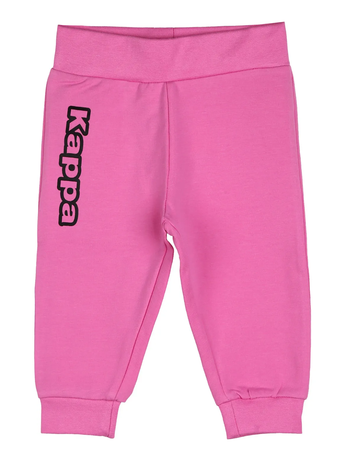 Kappa Completo tuta 2 pezzi da neonata con felpa e pantaloni in cotone - bianco