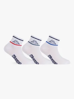 Kappa 3 Paia di calze corte da bambino