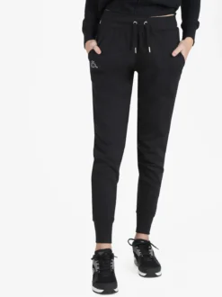 Kappa Pantaloni sportivi da donna con interno felpato e polsini