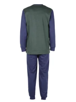 Kappa Pigiama lungo da uomo in cotone interlock