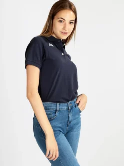 Kappa Polo donna a maniche corte in cotone