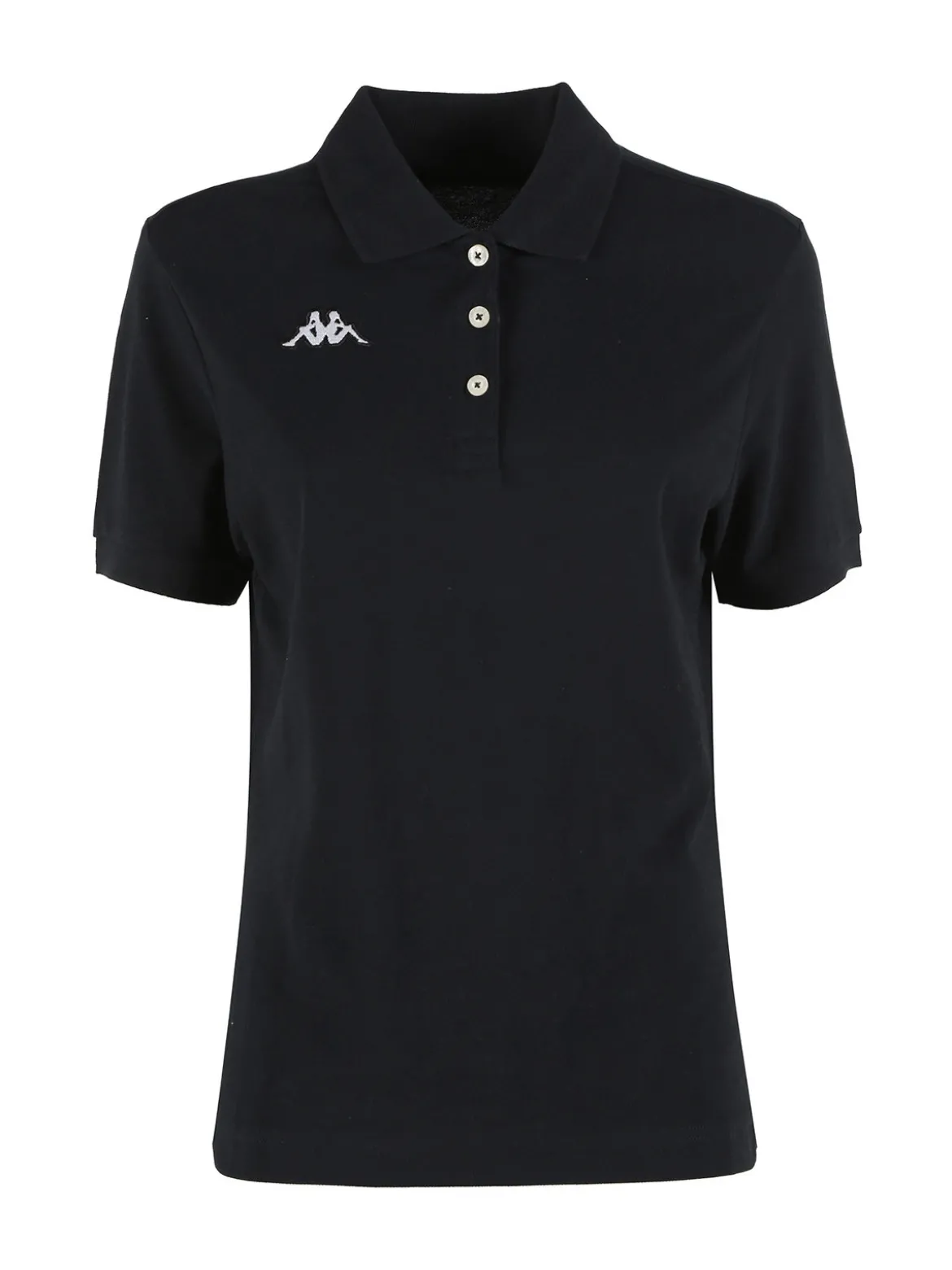 Kappa Polo donna in cotone a maniche corte con logo
