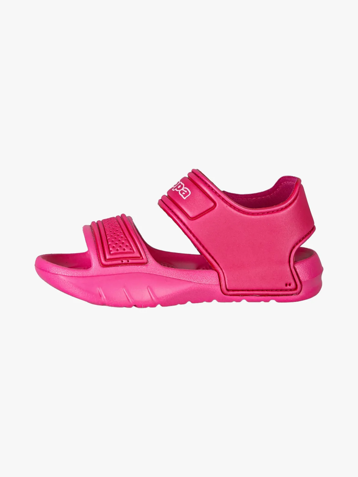 Kappa SPLASH Sandali da bambina in gomma con cinturino a strappo - fucsia