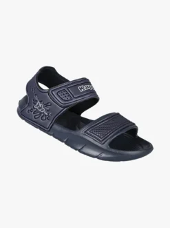 Kappa SPLASH Sandali da ragazzo in gomma con cinturino a strappo - blu scuro