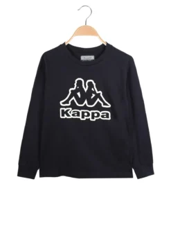 Kappa T-shirt da ragazzo a maniche lunghe in cotone