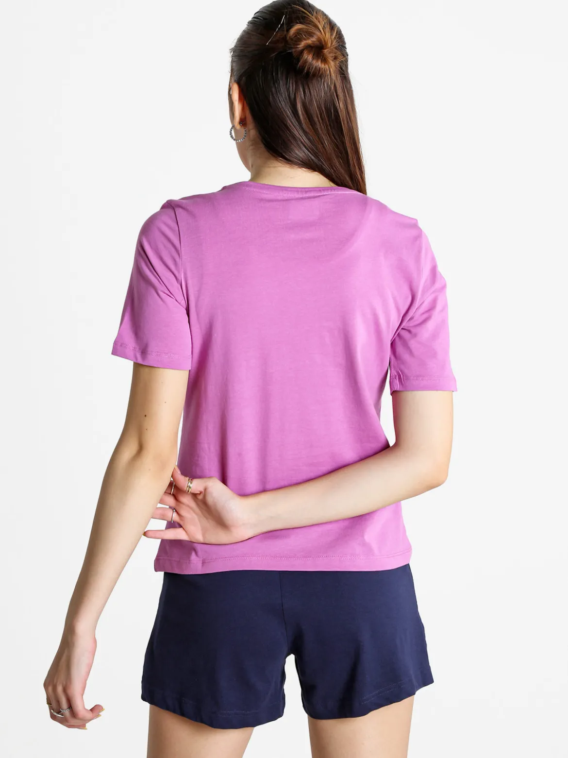 Kappa T-shirt donna in cotone con logo