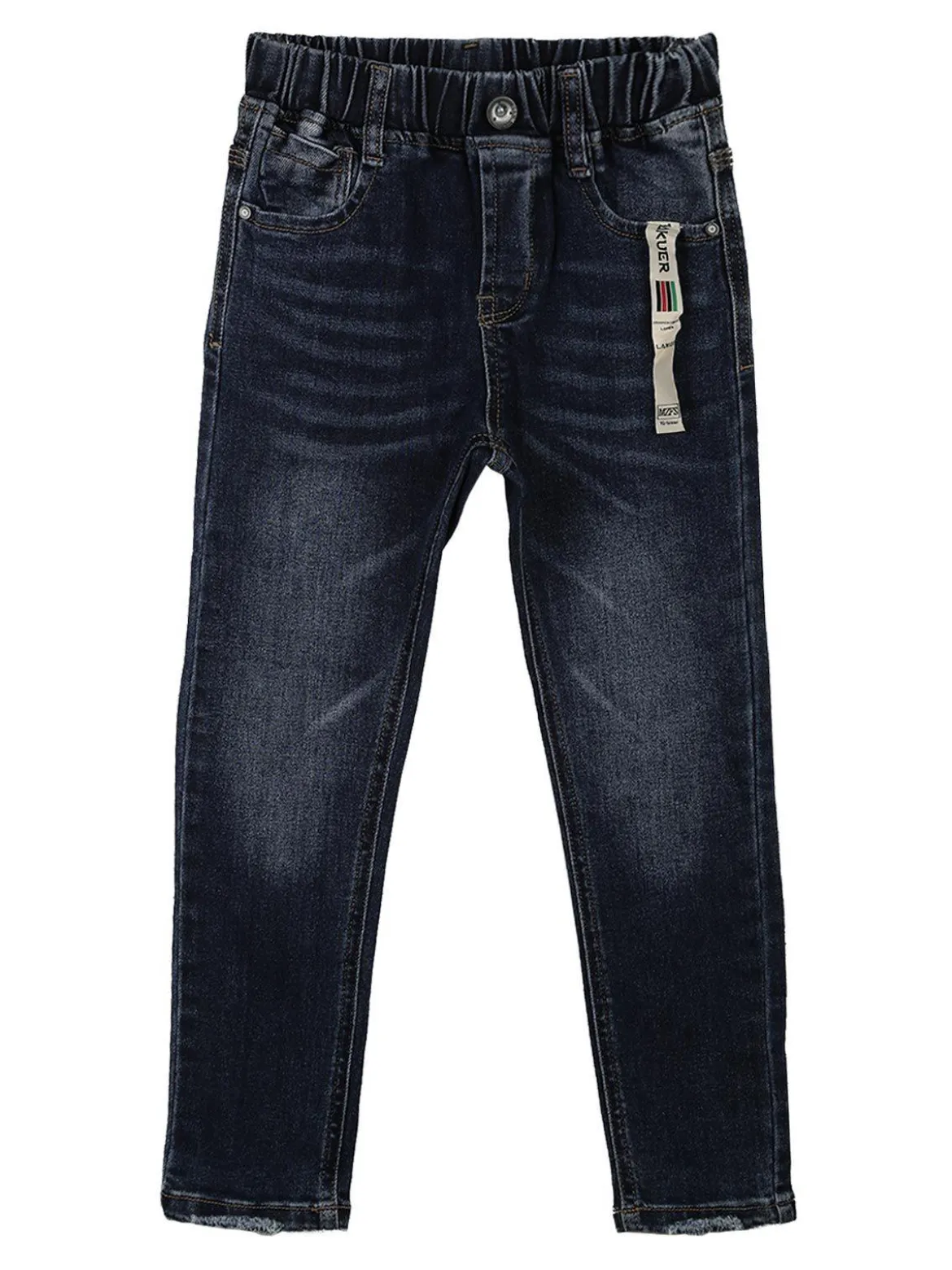 Keetop Jeans da bambino con elastico in vita
