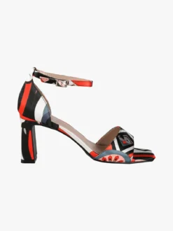La Flor Sandali donna colorati con tacco chiusi sul tallone