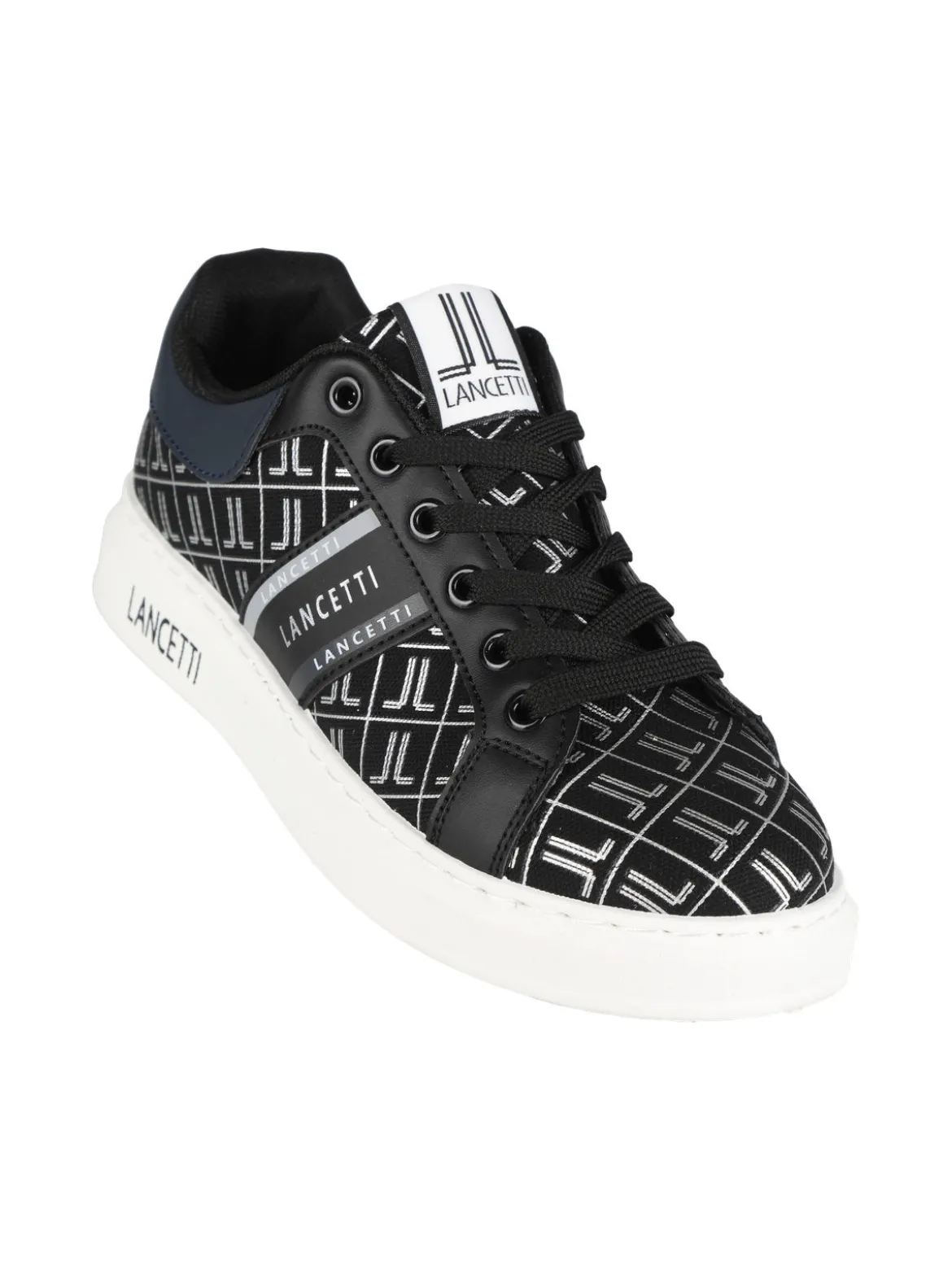 Lancetti Sneakers da donna stringata con logo