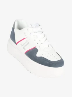 Lancetti Sneakers donna stringata con platform
