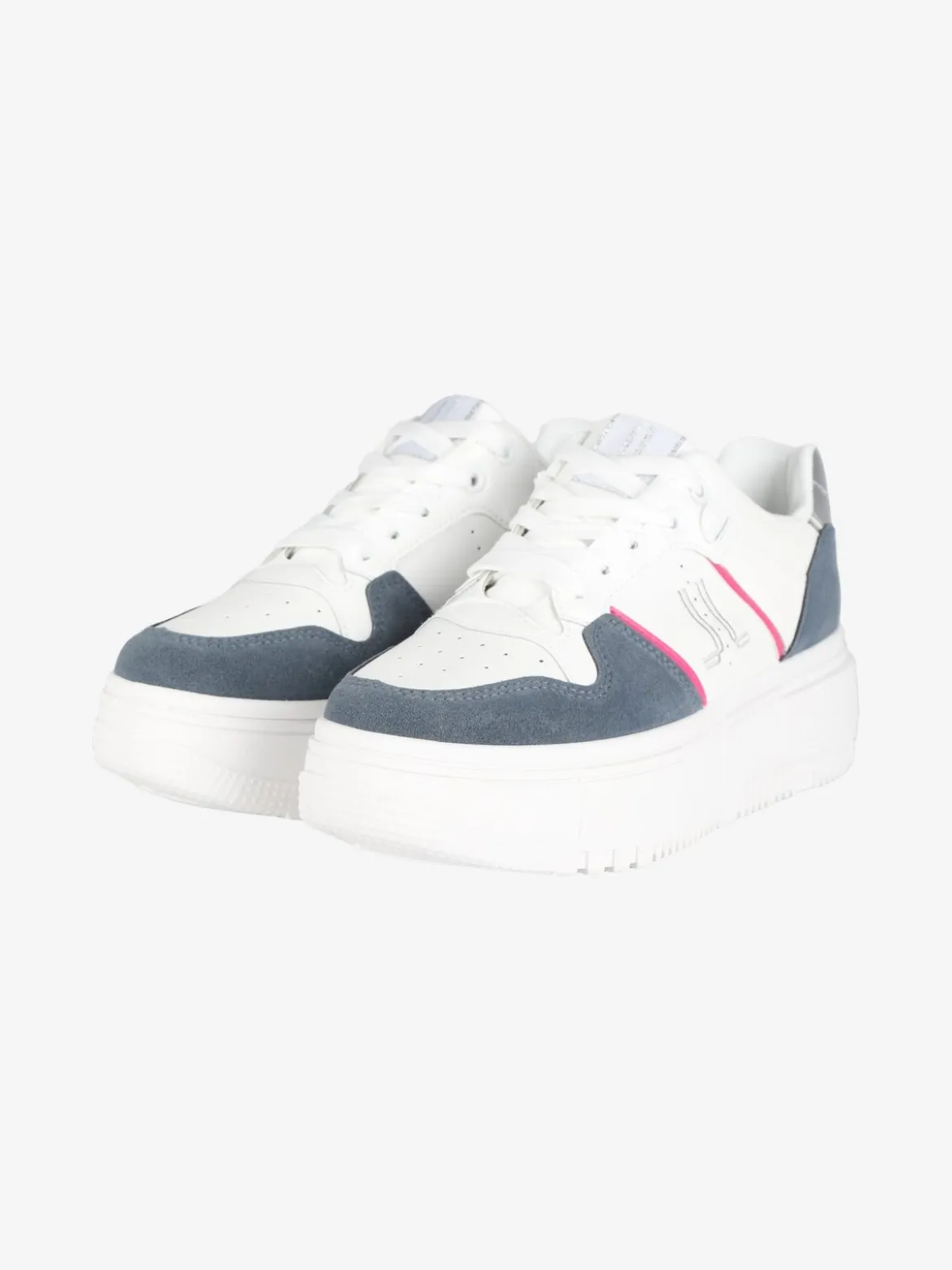Lancetti Sneakers donna stringata con platform