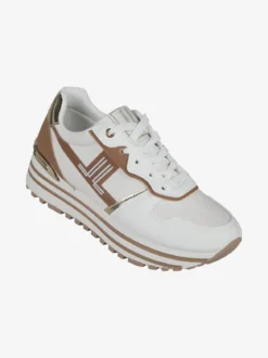Lancetti Sneakers donna stringate con platform