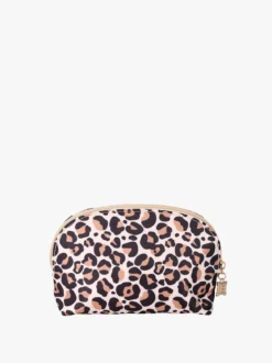 Laura Biagiotti Beauty case mini da donna animalier in tessuto - multicolore
