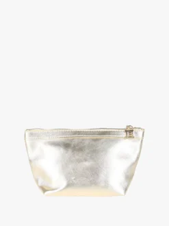 Laura Biagiotti Beauty case piccolo con logo - oro
