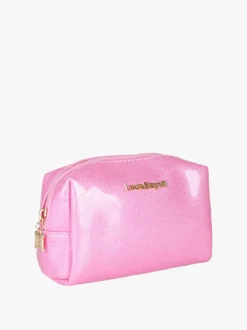 Laura Biagiotti Beauty case piccolo glitterato - rosa