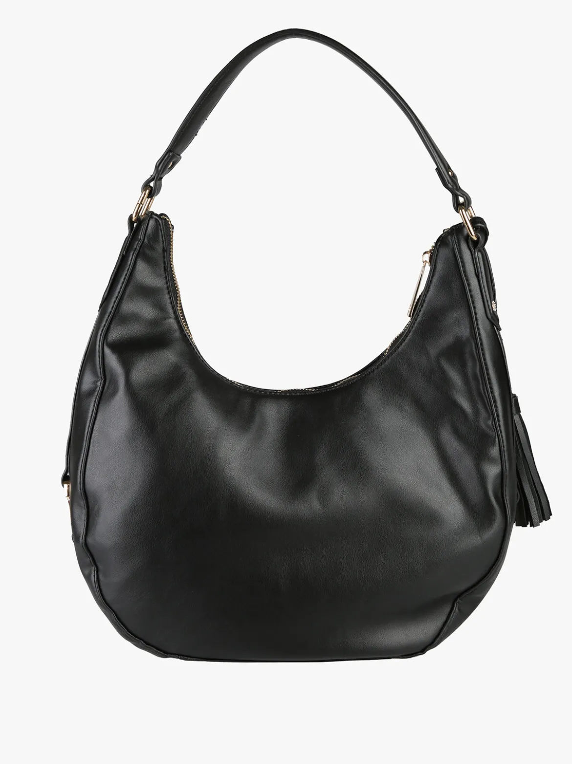 Laura Biagiotti Borsa donna hobo con trama a rombi - nero