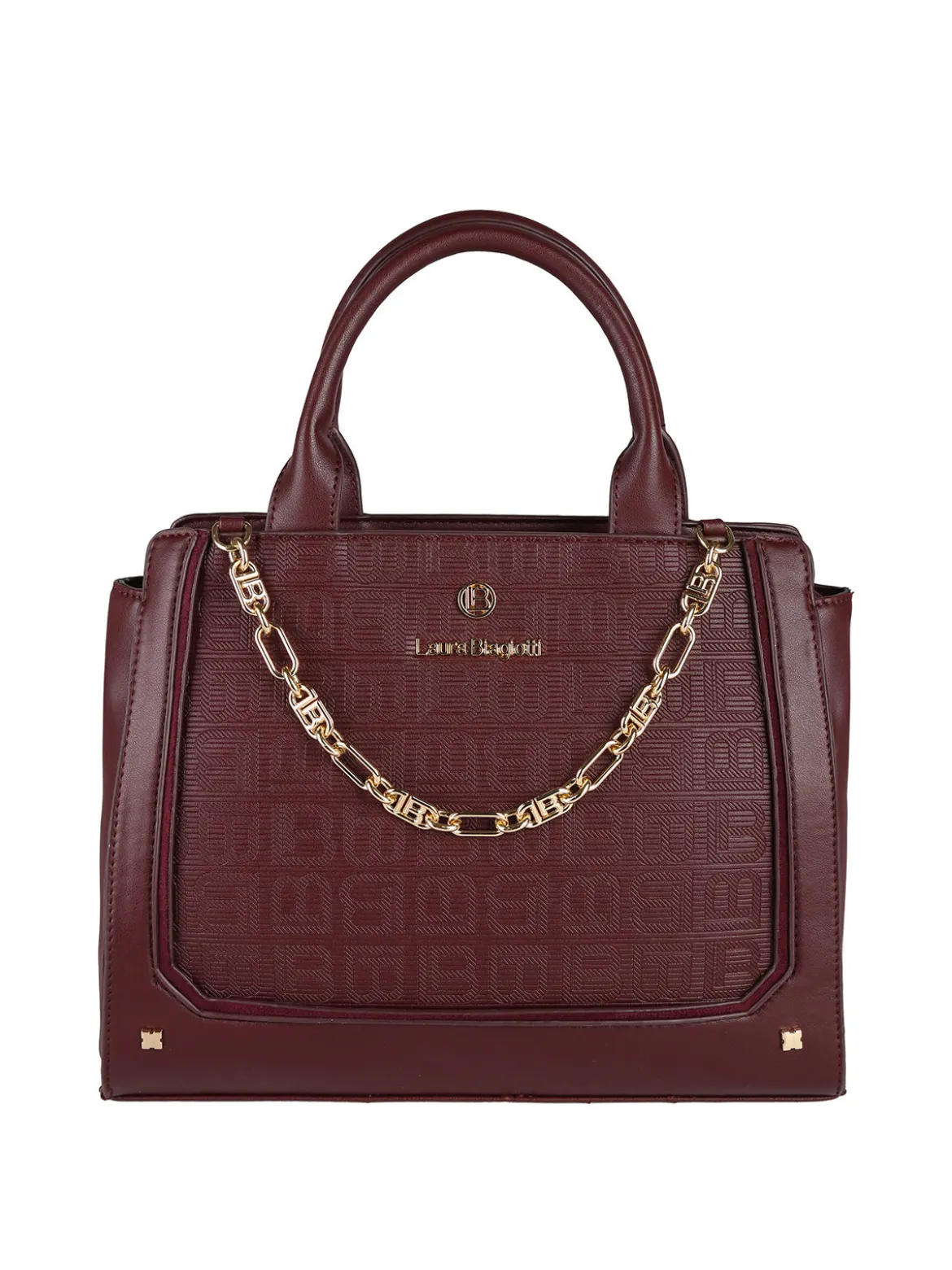 Laura Biagiotti Borsa donna mini tote con catena - bordeaux