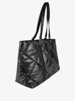 Laura Biagiotti Borsa donna shopping in tessuto impermeabile - nero