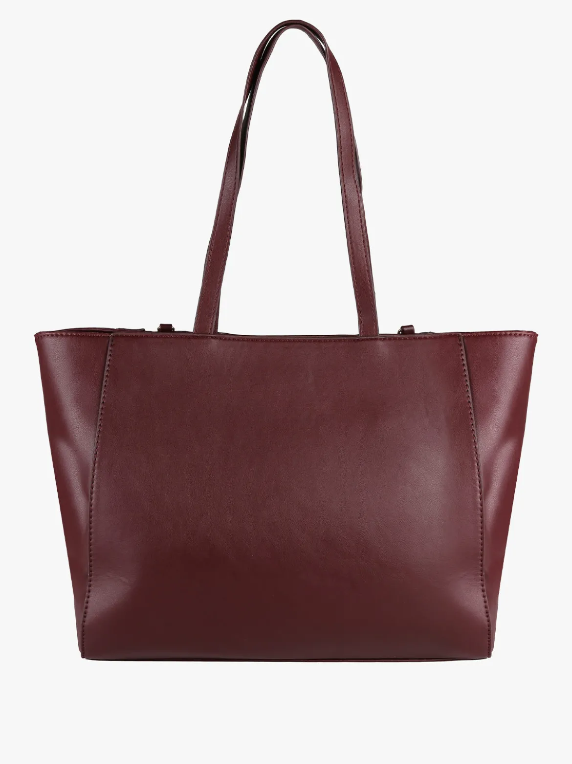 Laura Biagiotti Borsa donna tote con catena - bordeaux