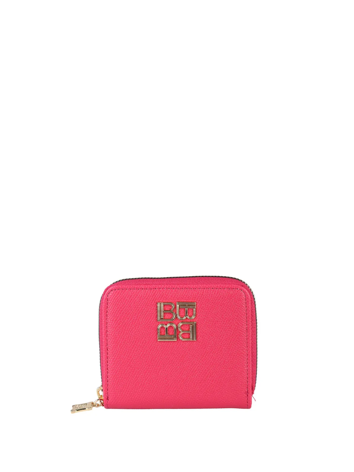 Laura Biagiotti Portafoglio mini da donna zip e logo - fucsia
