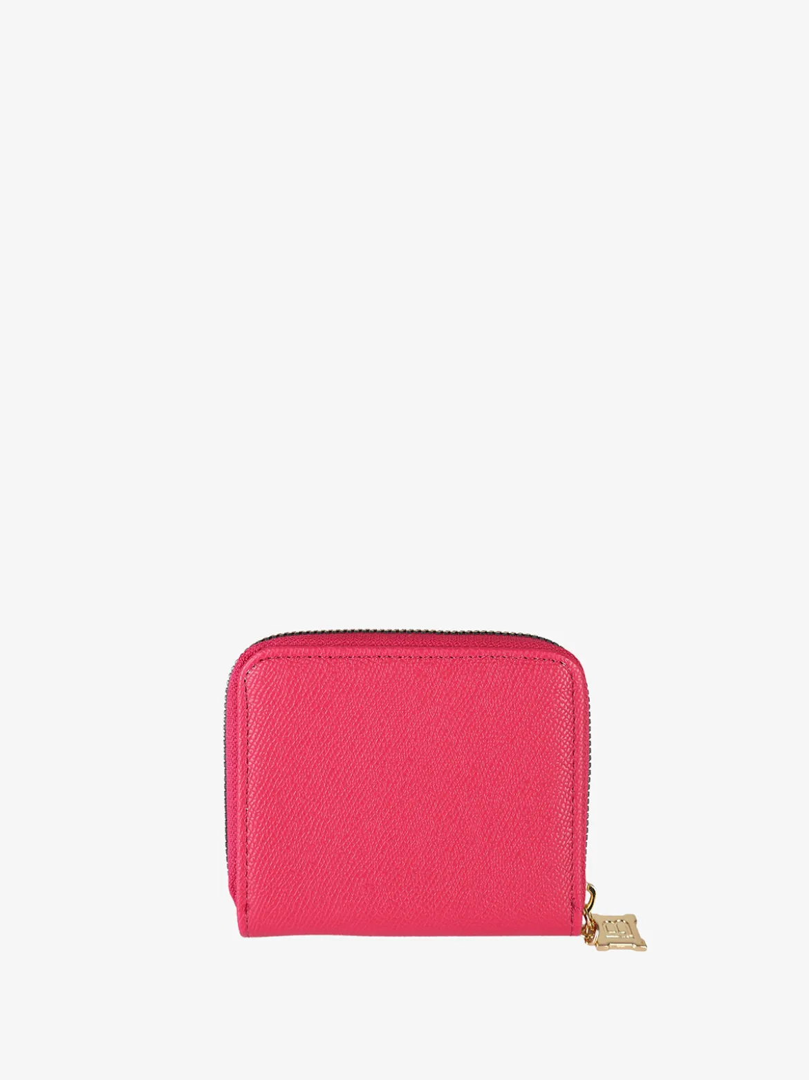 Laura Biagiotti Portafoglio mini da donna zip e logo - fucsia