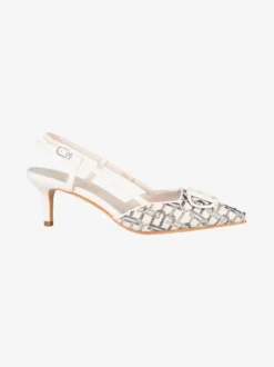 Laura Biagiotti Slingback donna a punta con tacco a spillo