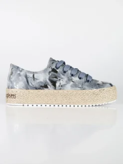 Laura Biagiotti Sneakers donna con platform in corda 6730