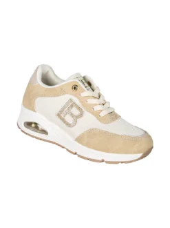 Laura Biagiotti Sneakers donna stringate con air - beige