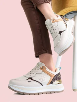 Laura Biagiotti Sneakers donna stringate con platform