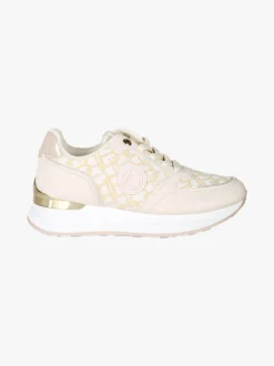 Laura Biagiotti Sneakers donna stringate con platform - beige